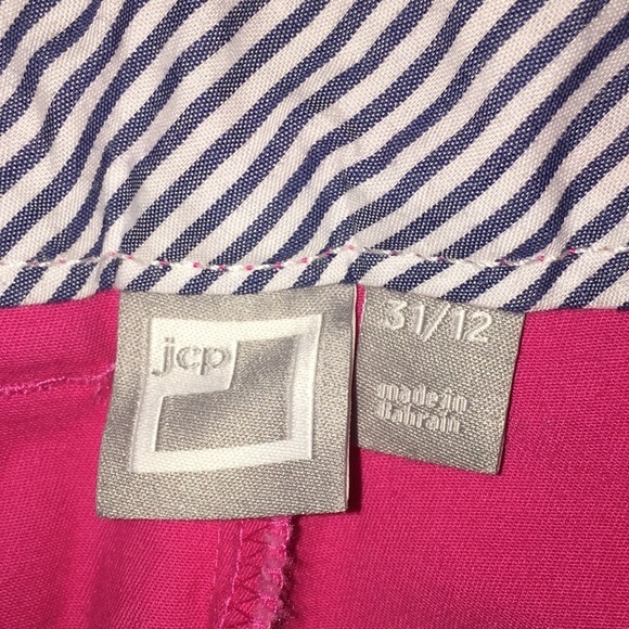 JCP Pink‎ Capri Pants Crop Pants 12 - Picture 4 of 8